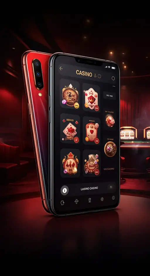 Interface utilisateur lumineuse d'Instant Casino affichant une sélection variée de machines à sous populaires et de jeux en direct, promettant un divertissement illimité.